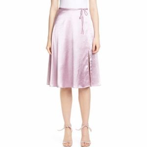 Rare & Sold-Out! Joie Alberic A-Line Satin Skirt (Size 6)